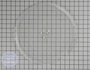 GE Glass Tray 3390W1A019E - Main view showing sturdy construction for GE, Kenmore, and LG microwaves