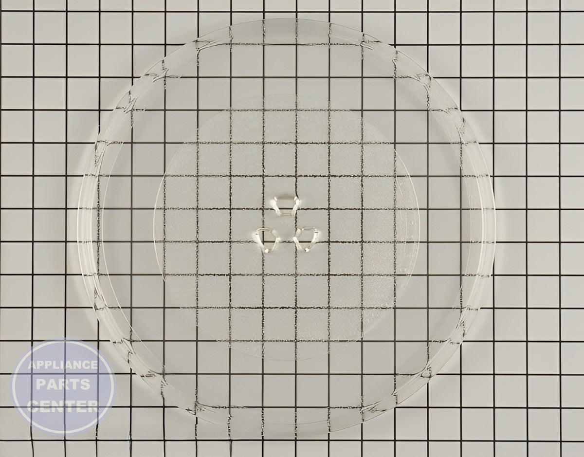 Kenmore Glass Tray 3390W1A027A - Main view showing 12-inch diameter for Kenmore XYZ and ABC series