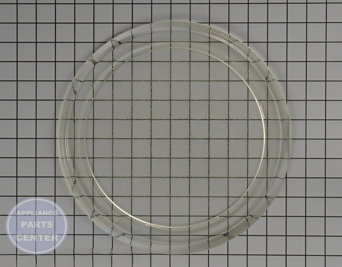 GE Glass Tray 3390W1A044B - Main view showing durability for various models