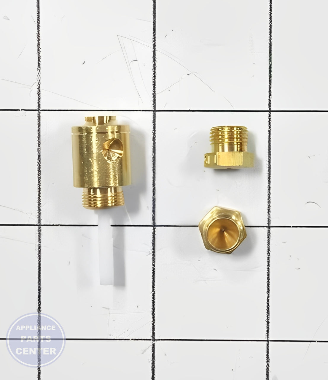 WHIRLPOOL GAS CONVERSION KIT 3392235A - Installation in specific model showing mounting points