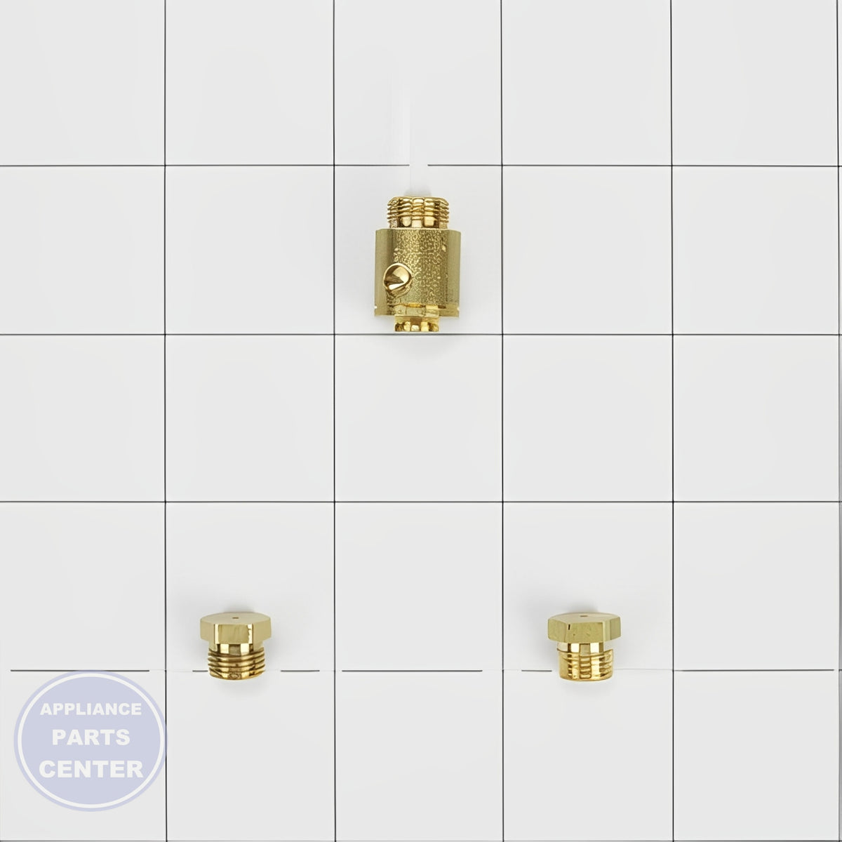 WHIRLPOOL GAS CONVERSION KIT 3392235A - Installation in specific model showing mounting points