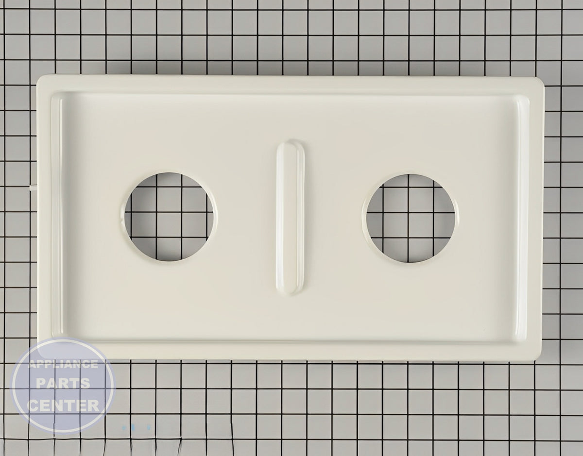 [Maytag] Burner Drip Pan 3401X055-81 - Main view showing spill prevention for Maytag, Whirlpool, Jenn Air Range/Stove/Oven