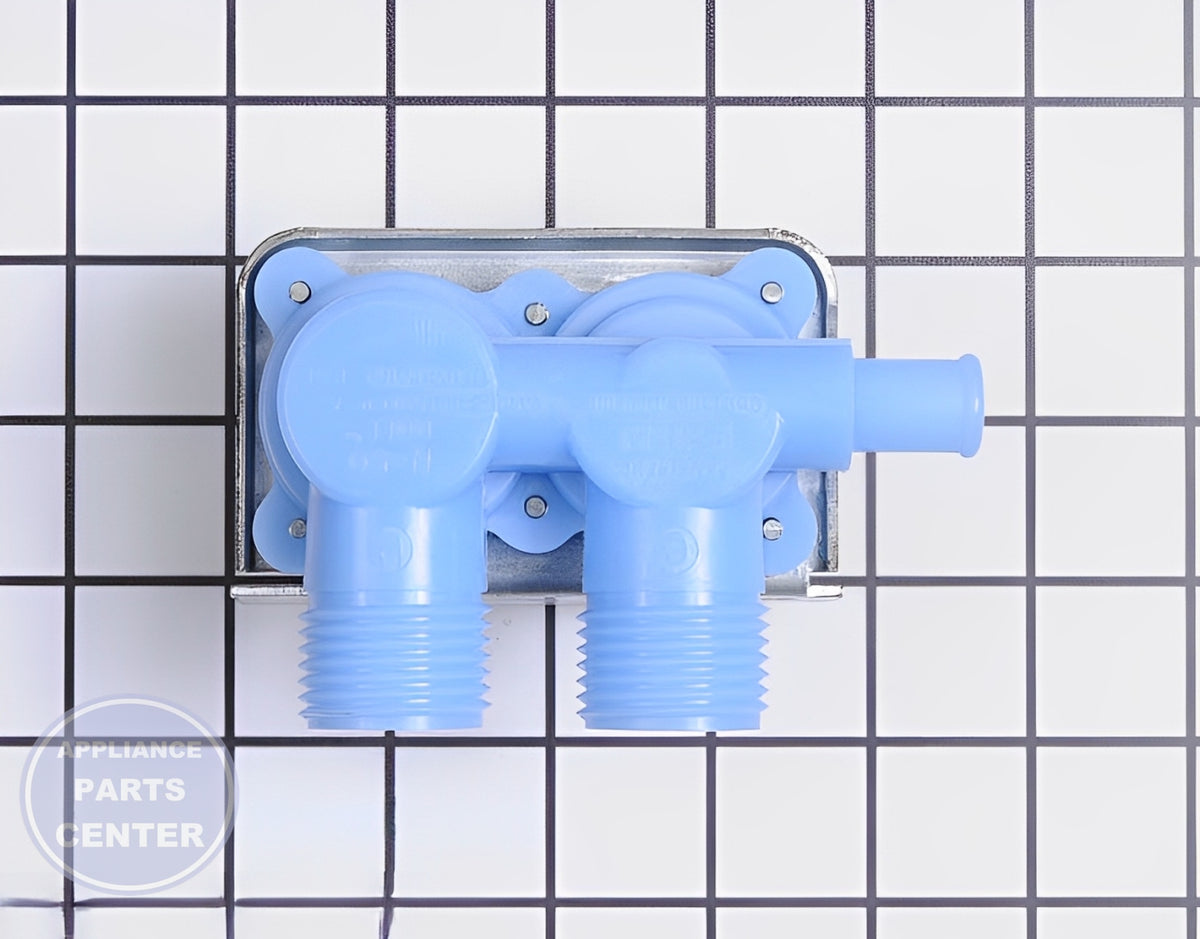 Water Inlet Valve 34963P - Detailed view of valve & float assembly