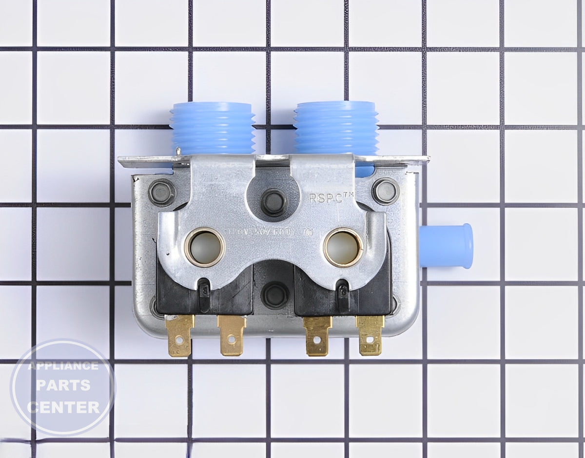 Water Inlet Valve 34963P - Side view with 6.5 x 4 x 3 inches specifications