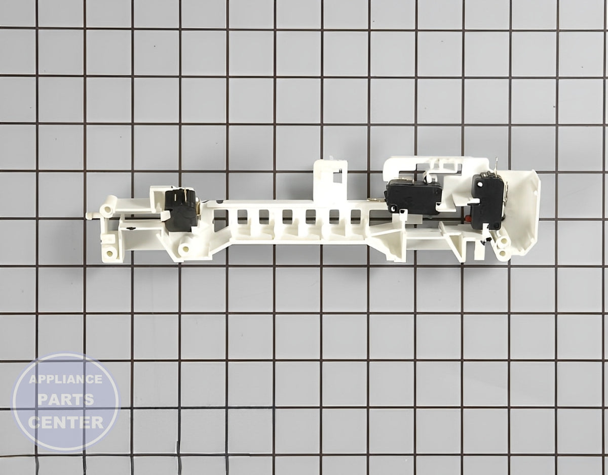 LG MICROWAVE OVEN LATCH LOCK HOLDER 3501W1A053A - Detailed view of secure closure mechanism