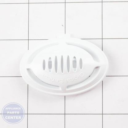 COVER,SENSOR 3550JQ2073E - Side view with precise measurements