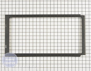 GE Microwave Door Frame 3552W1A032J - Main view showing tight seal for various models