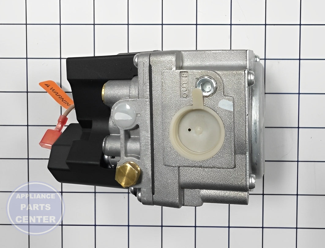 MANIFOLD GAS VALVE 36H33-412 - Side view with precise measurements
