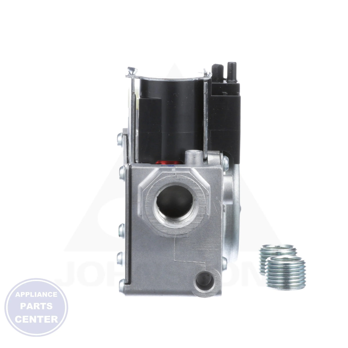 Gas Valve Assembly 36J22-214 - Side view with precise measurements
