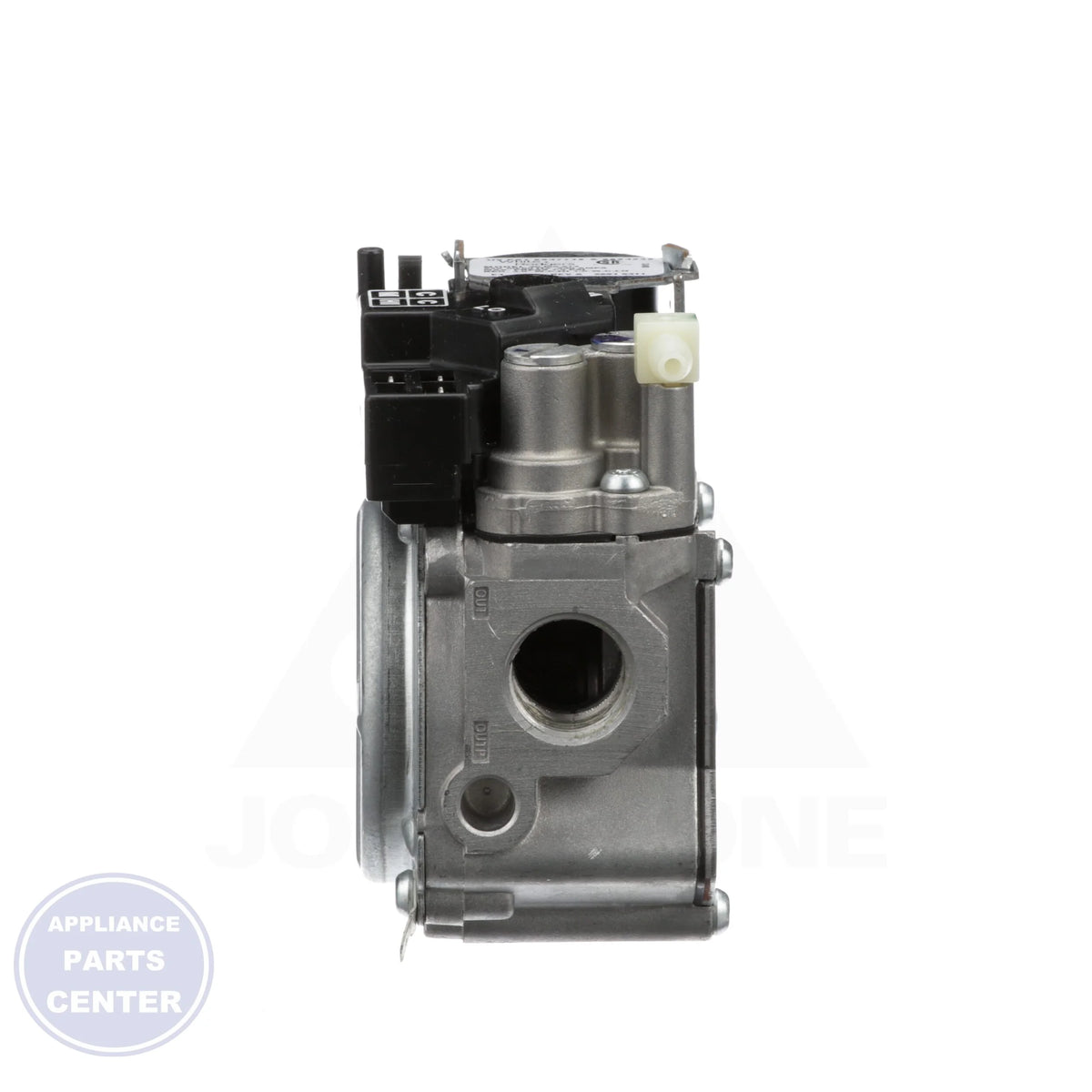 Combination Gas Control Valve 36J55-214 - Side view with 1/2" inlet and outlet connections