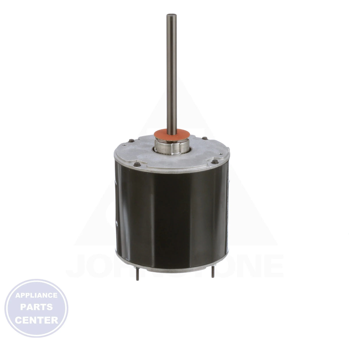 Condenser Fan Motor 3737 - Side view with 460 volts and 1075 RPM specs