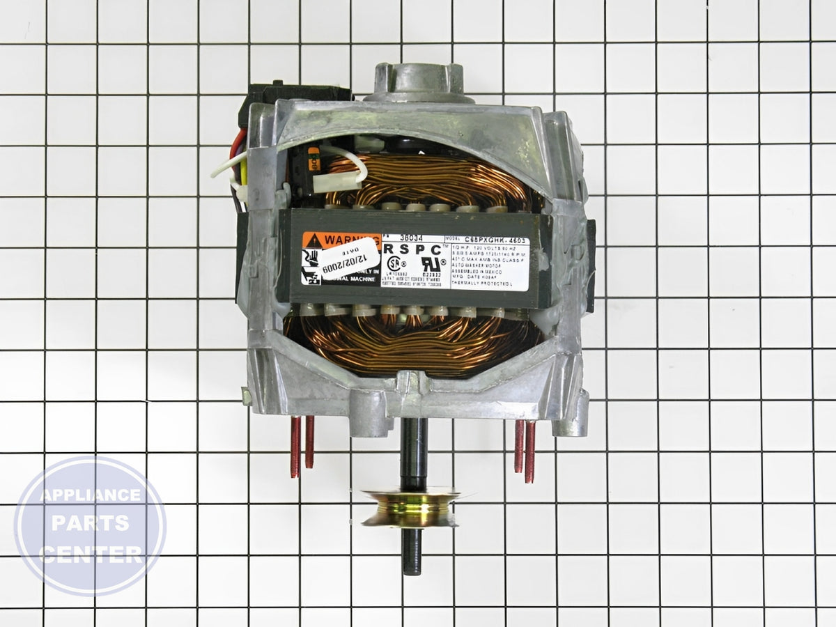SPEED QUEEN WASHER 2-SPEED MOTOR AND PUMP KIT 120V - Main view showing high-performance motor for SPEED QUEEN models