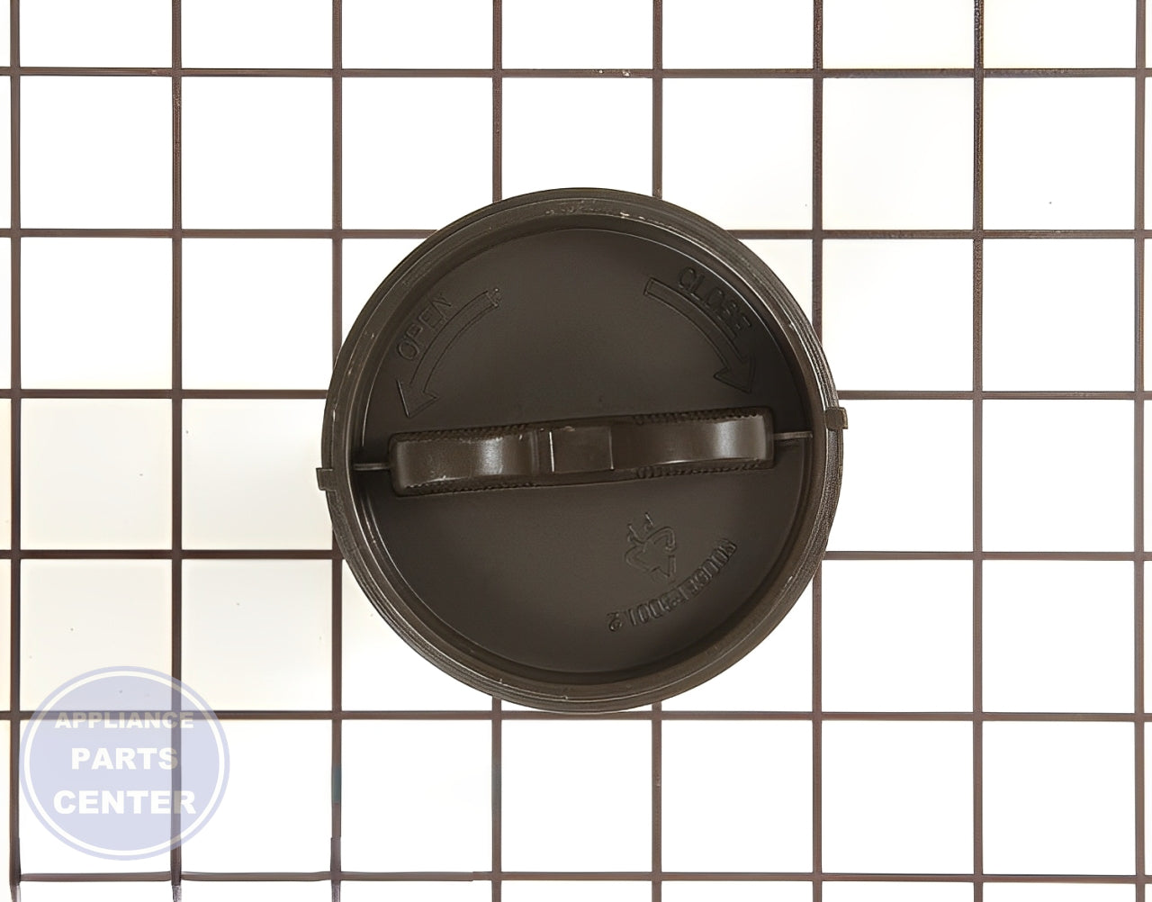 LG WASHER DRAIN FILTER AND CAP ASSEMBLY 383EER2001A - Detailed view of high-quality pump