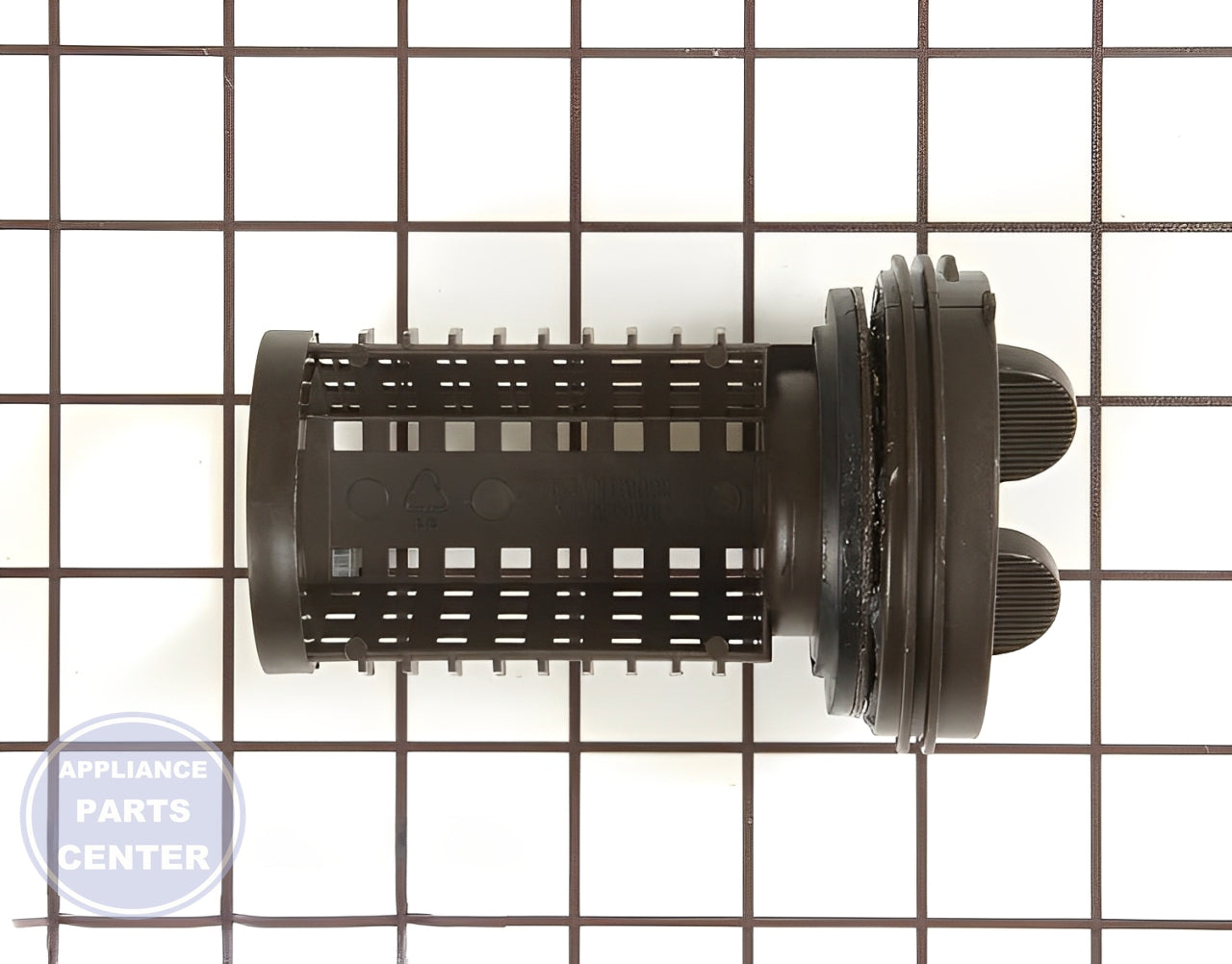 LG WASHER DRAIN FILTER AND CAP ASSEMBLY 383EER2001A - Main view showing efficient drainage for LG models