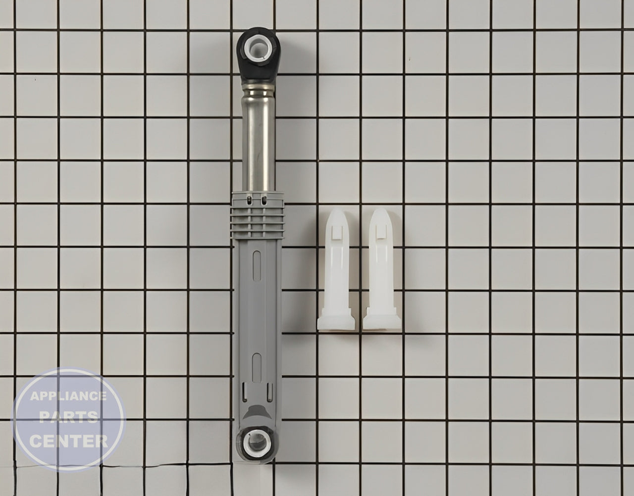 LG Washer Shock Absorber Damper Assembly 383EER3001J - Main view showing stability support for LGE models