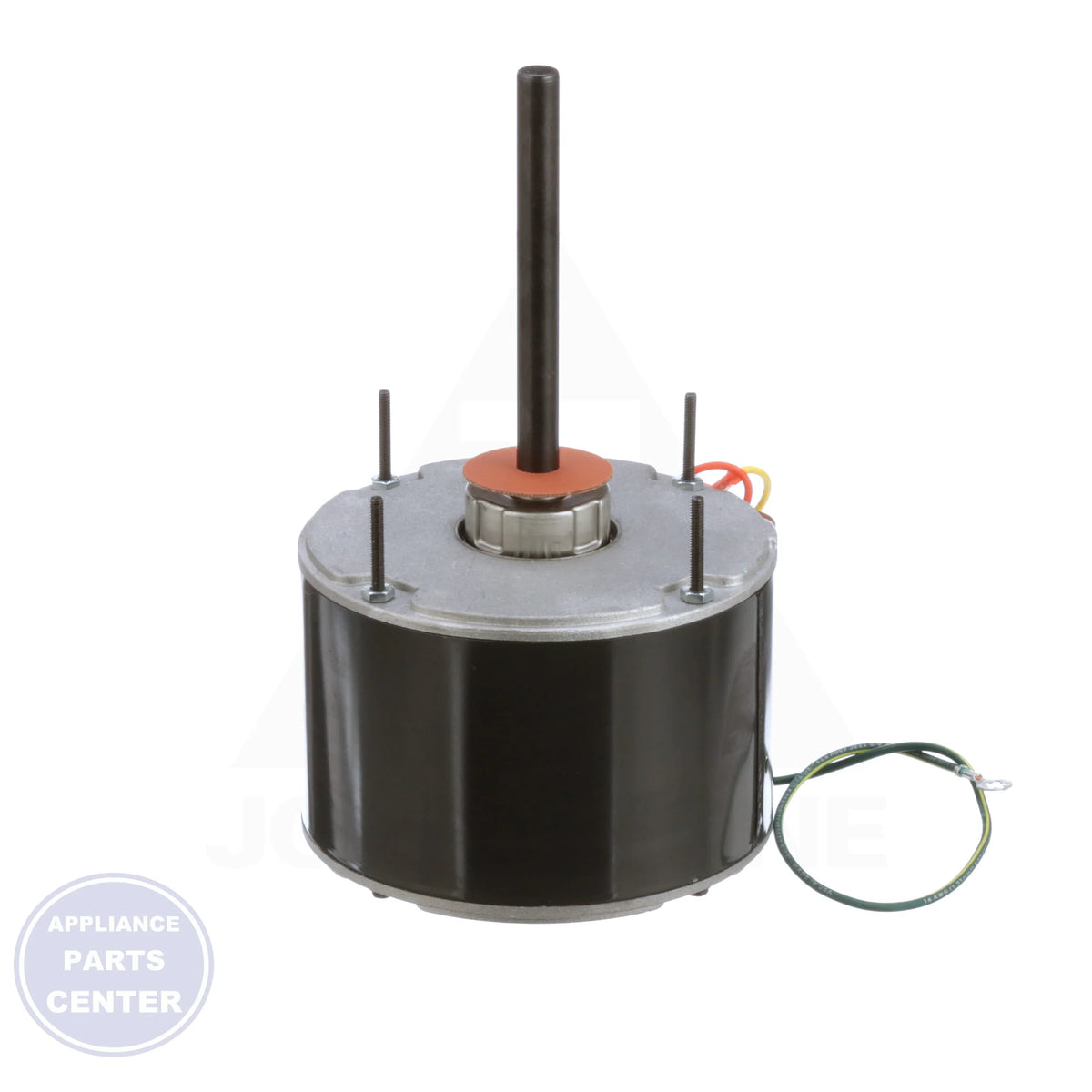 Standard Duty Condenser Fan Motor 3851 - Side view with 5-5/8" diameter and 1075 RPM
