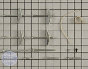 L-G Microwave KIT ASSEMBLY 3861W1A043C - Main view showing secure fastening for specific models