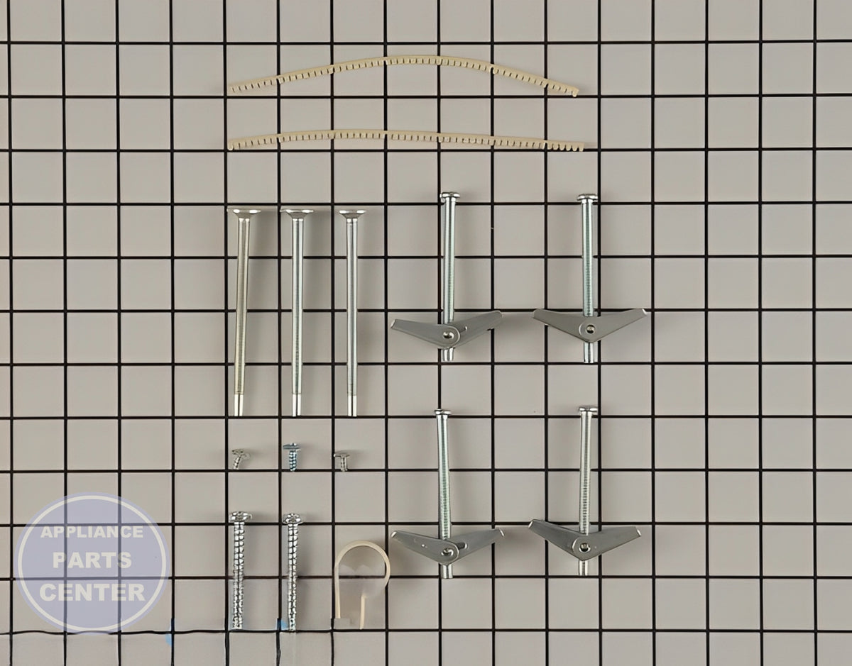 GE Hardware Kit 3861W2A006A - Main view showing secure fasteners for GE Maytag Whirlpool models