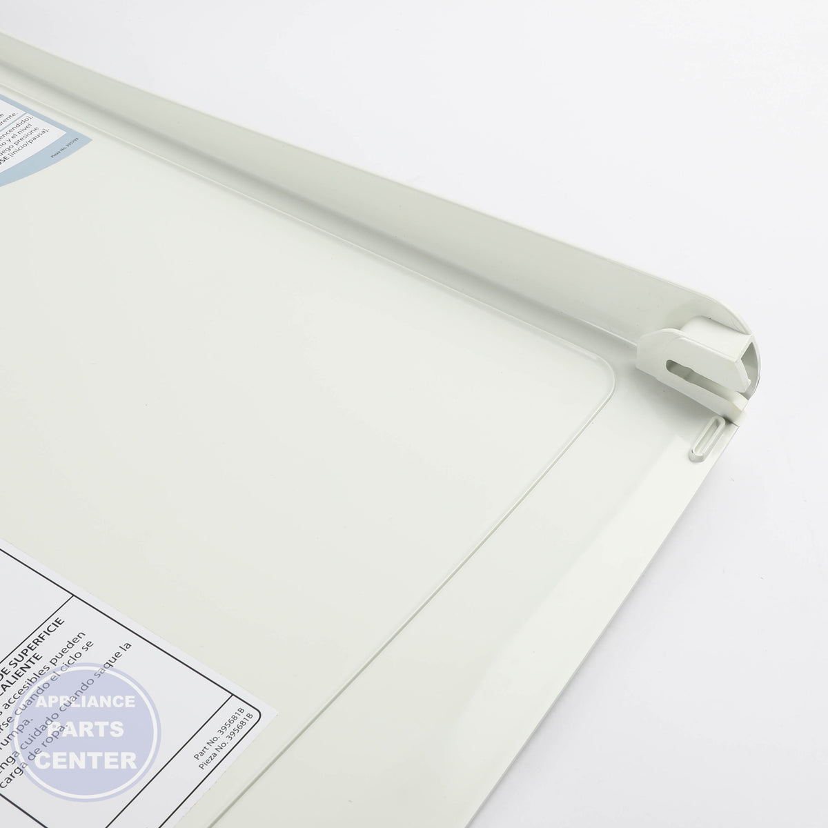 LID ASSY DX1 395116P - Detailed view of lasting technical details