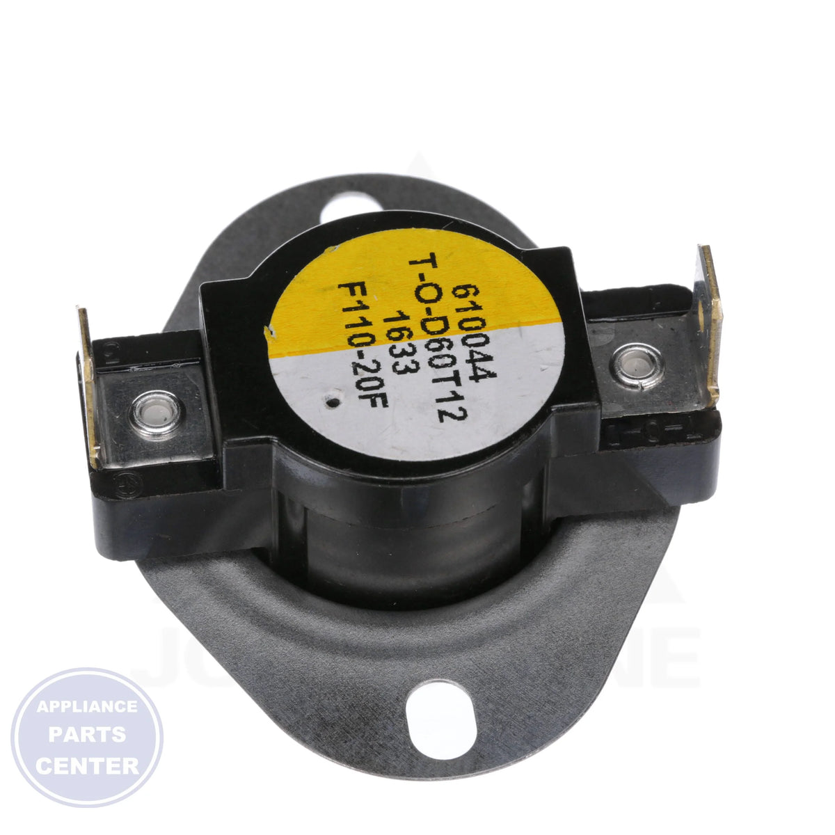 [Brand] Snap Disc Fan Control 3F01-110 - Detailed view of temp range control