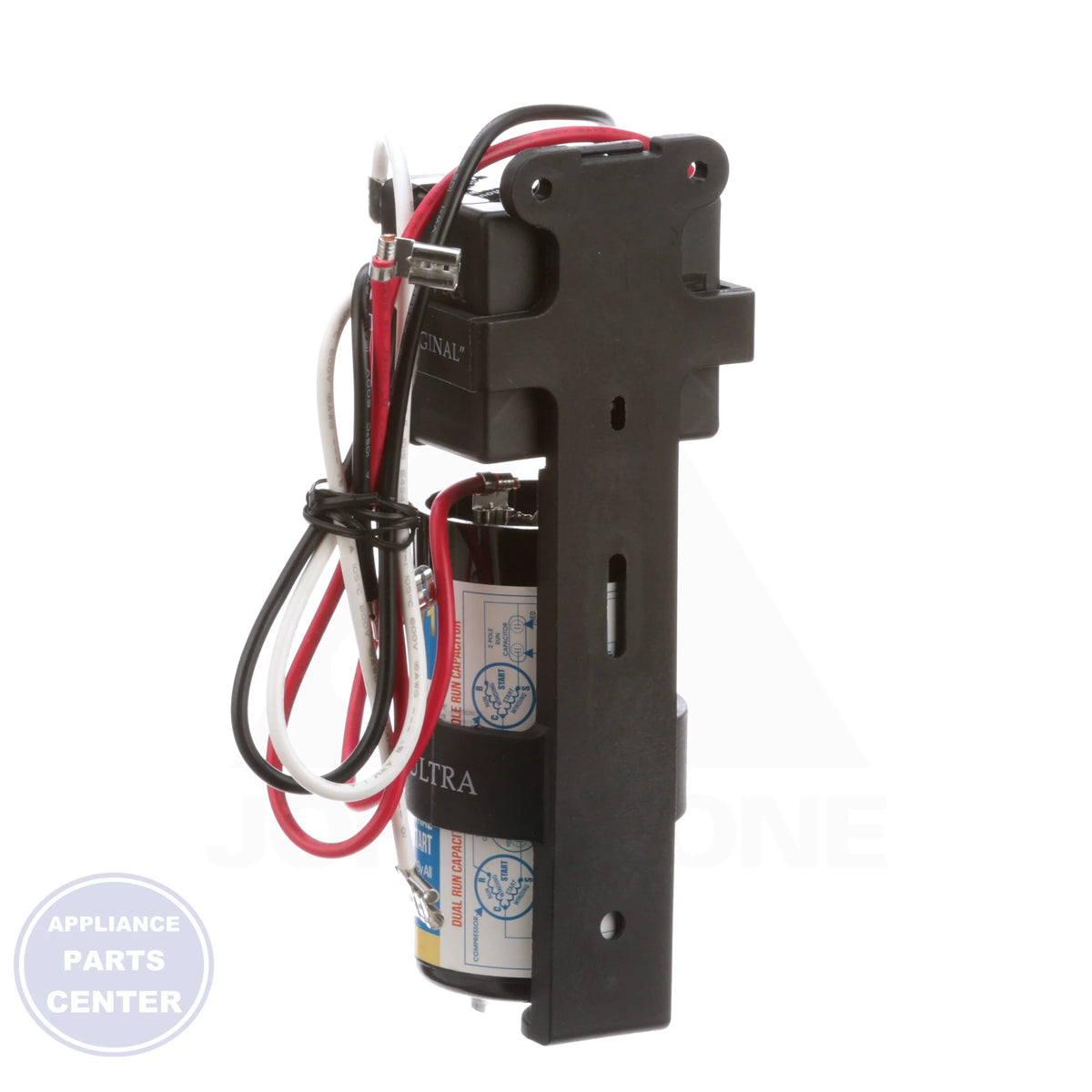 3W1 - Side view with 330 Volts, 1-3 HP, and 88-108 Mfd specs