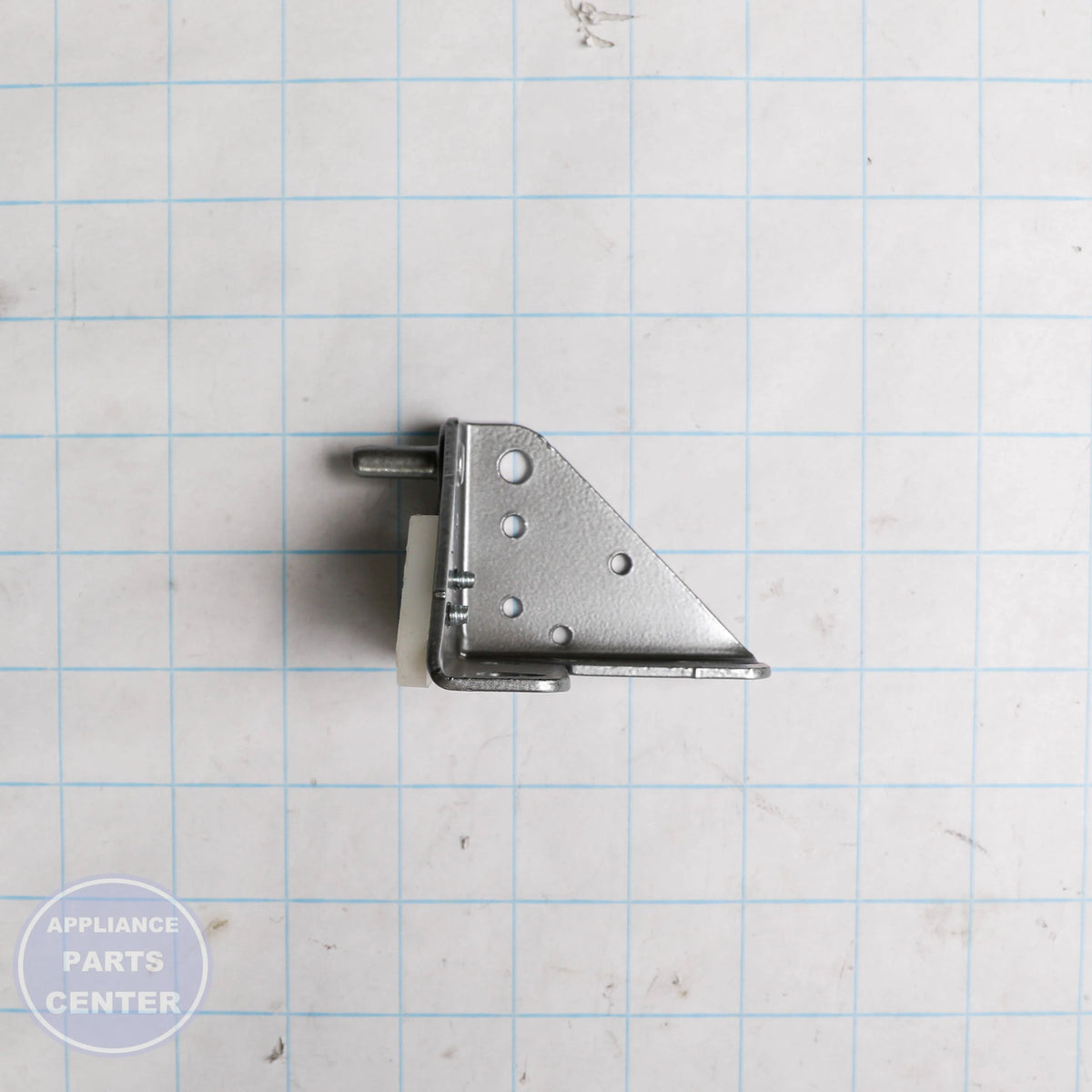 BTM HINGE ASY-RT-SLOTTE 4-82693-011 - Side view with precise measurements
