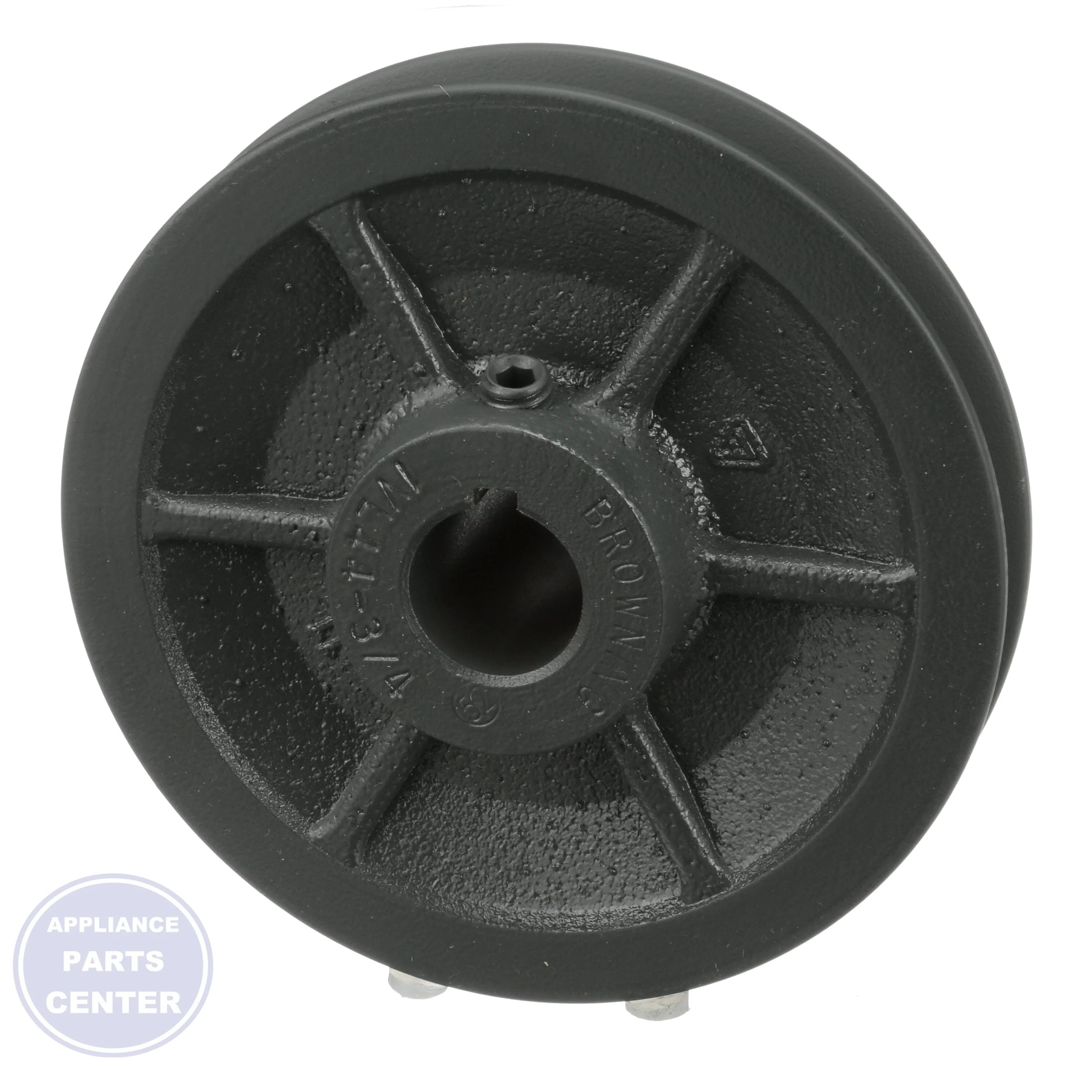 VL Cast Iron Sheave Single Groove Variable Pitch 1VL44X3/4 - Detailed view of the single groove design