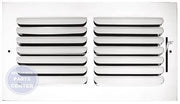 401 Series Stamped Curved Blade Register 401M12X06 - Main view showing steel blade for various HVAC models