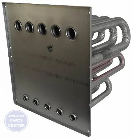 Goodman Amana Heat Exchanger 4021305S - Main view showing 5 tubes for Model A