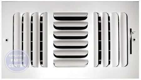 [Brand] 403 Series Stamped Curved Blade Register 403M14X04 - Main view showing curved blade design for specific models