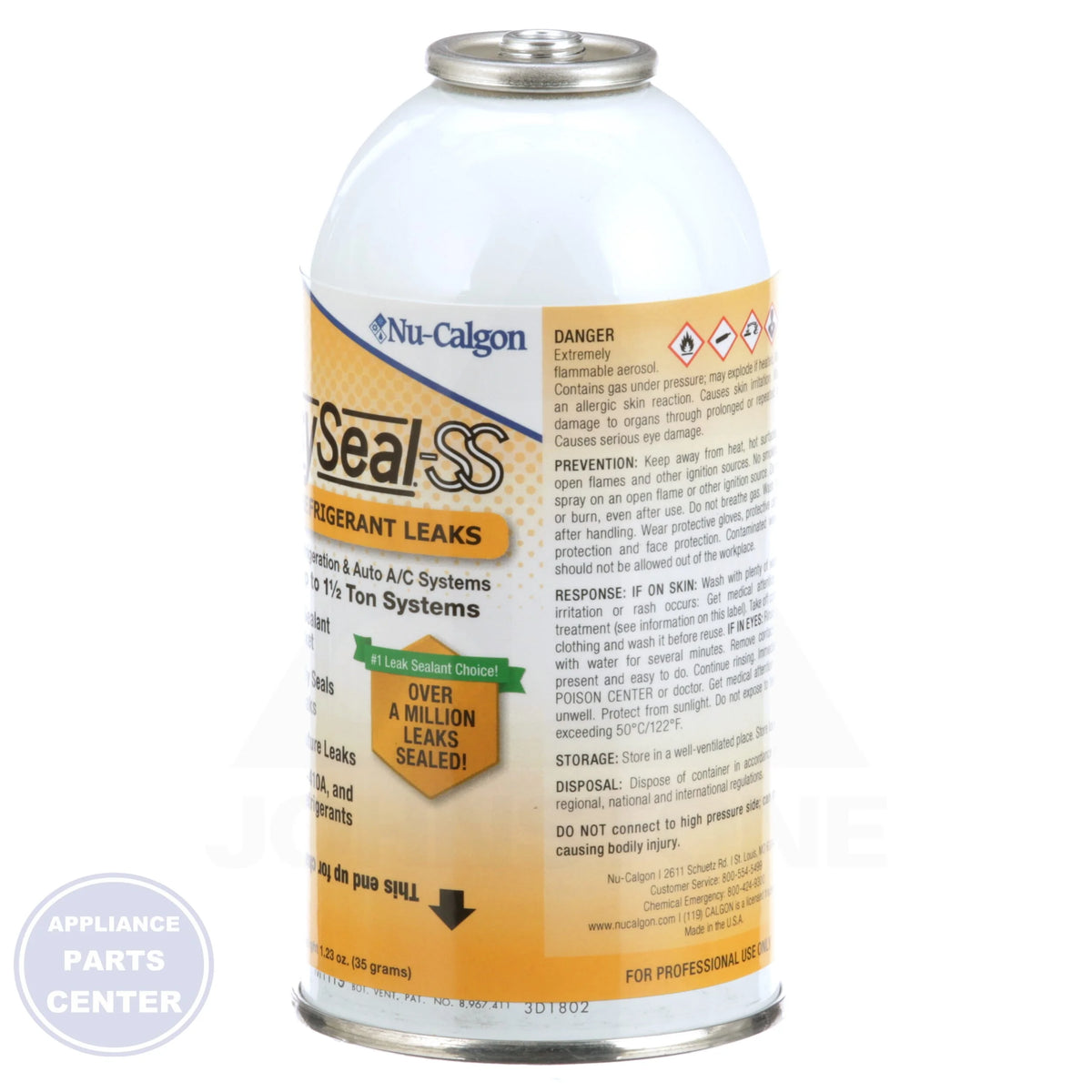 A/C EasySeal-SS 4050-01 - Detailed view of moisture-reactive sealing