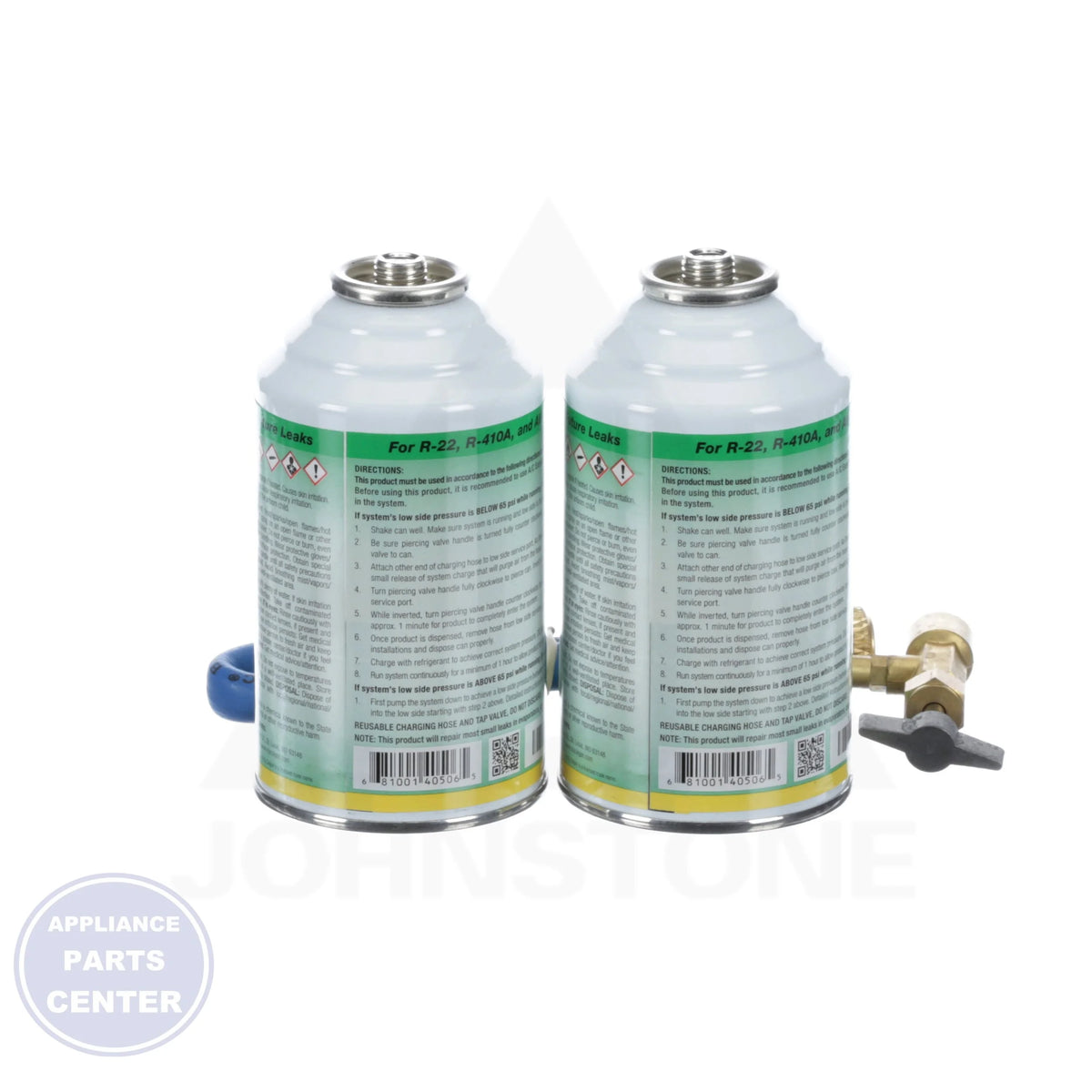 A/C EasySeal 4050-02 - Side view with 2+1 Display Pack and Hose