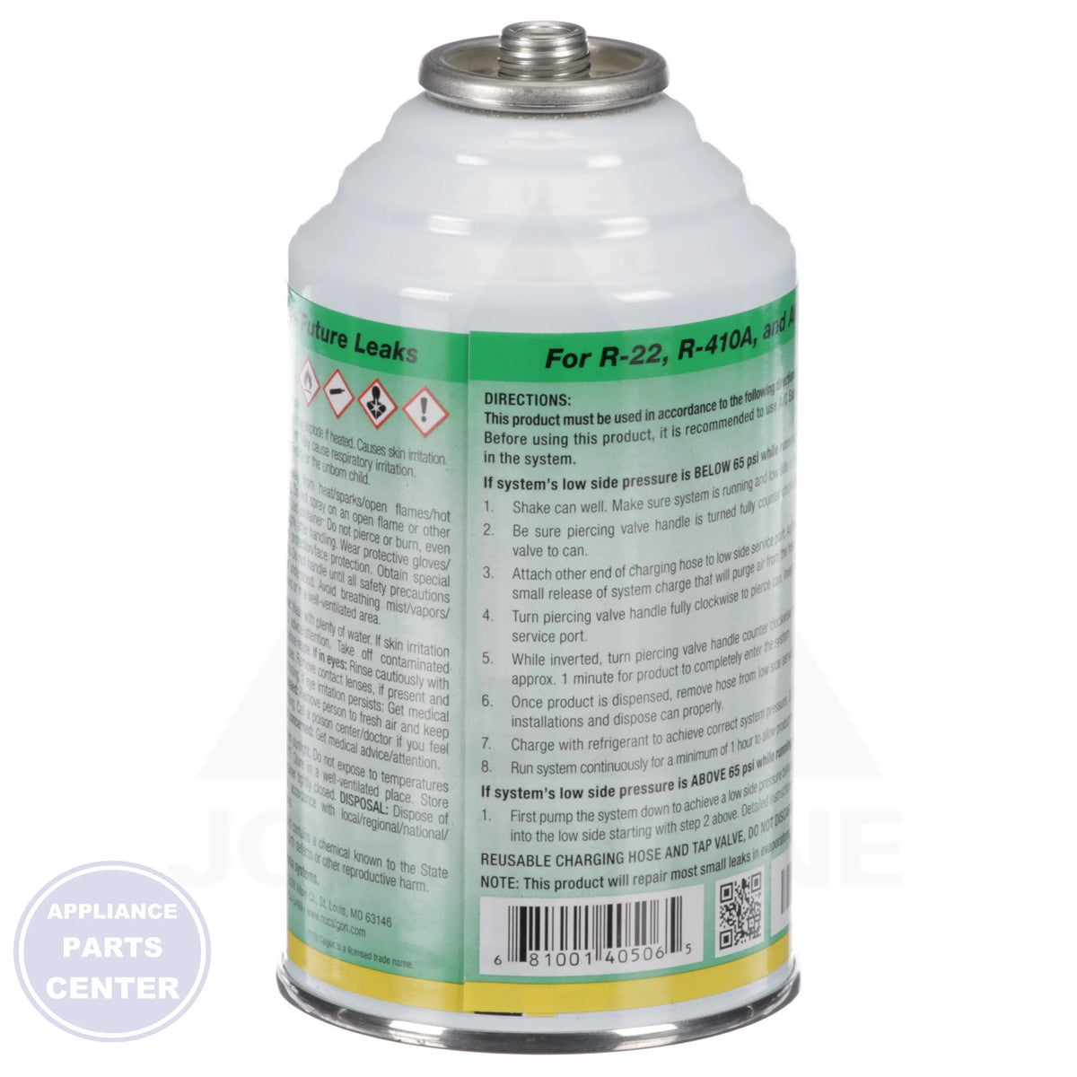 A/C EasySeal 4050-06 - Side view with 3 oz. capacity