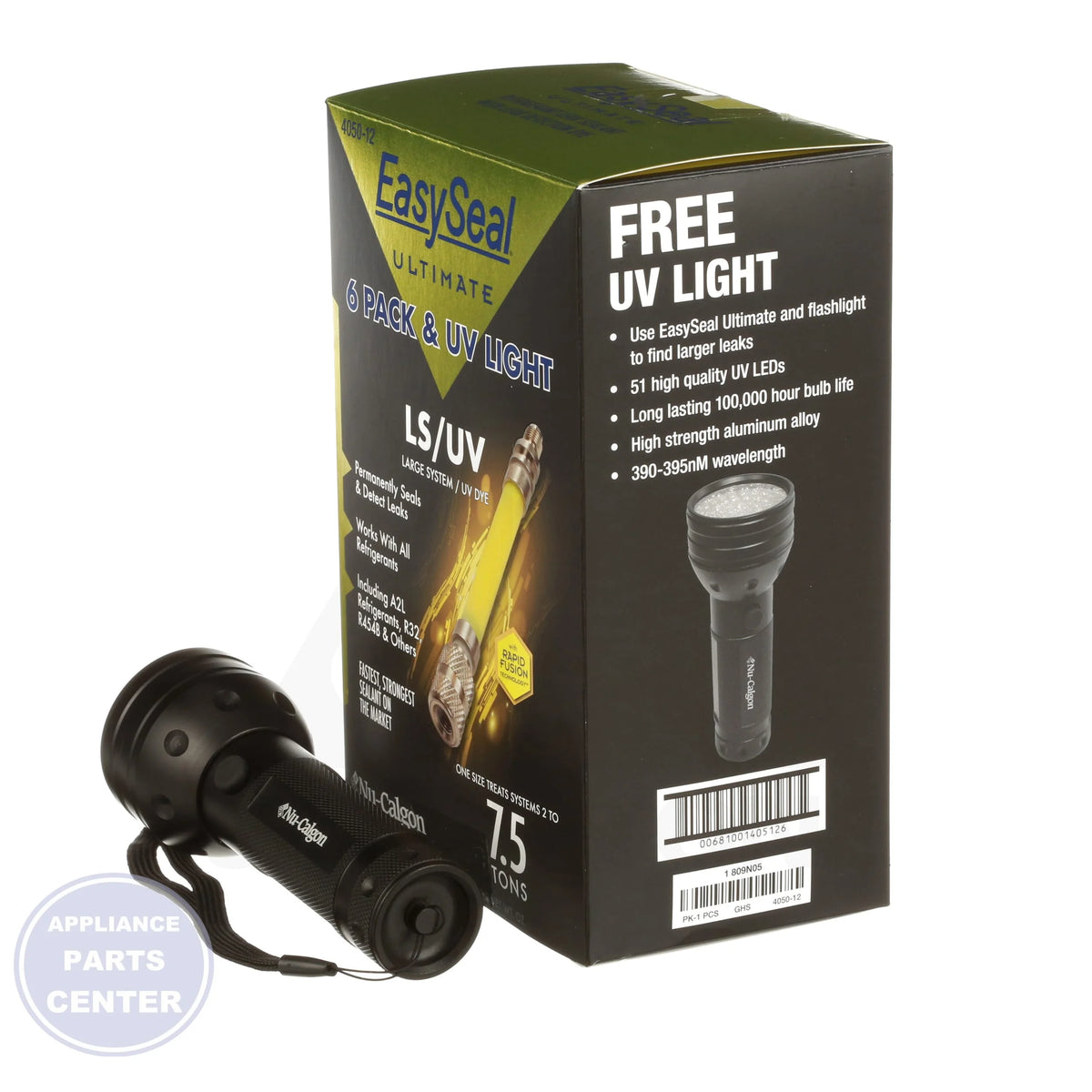 EasySeal Ultimate LS/UV 6 Pack + UV Light 4050-12 - Detailed view of efficient system treatment