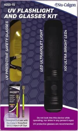 [Specific Brand] UV Leak Detection Kit 4050-15 - Main view showing high-intensity UV flashlight for [Specific Models]