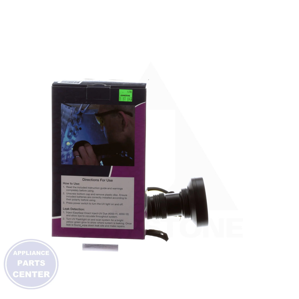 UV Leak Detection Kit 4050-15 - Side view with high fluorescence enhancement capabilities
