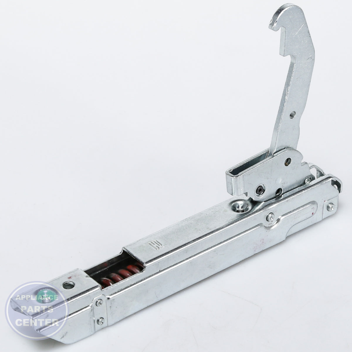 BER Oven Door Hinge 405109 - Installation in BER model showcasing key mounting points