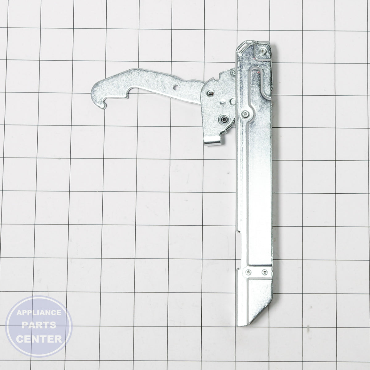 BER Oven Door Hinge 405109 - Installation in BER model showcasing key mounting points