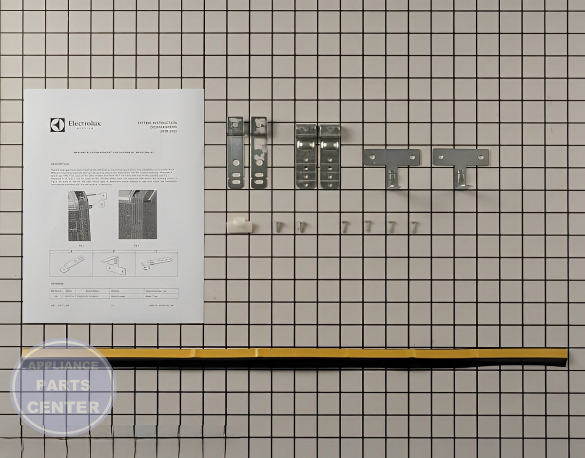 FRIGIDAIRE DISHWASHER MOUNTING KIT 405531515 - Detailed view of high-quality fasteners for a reliable installation