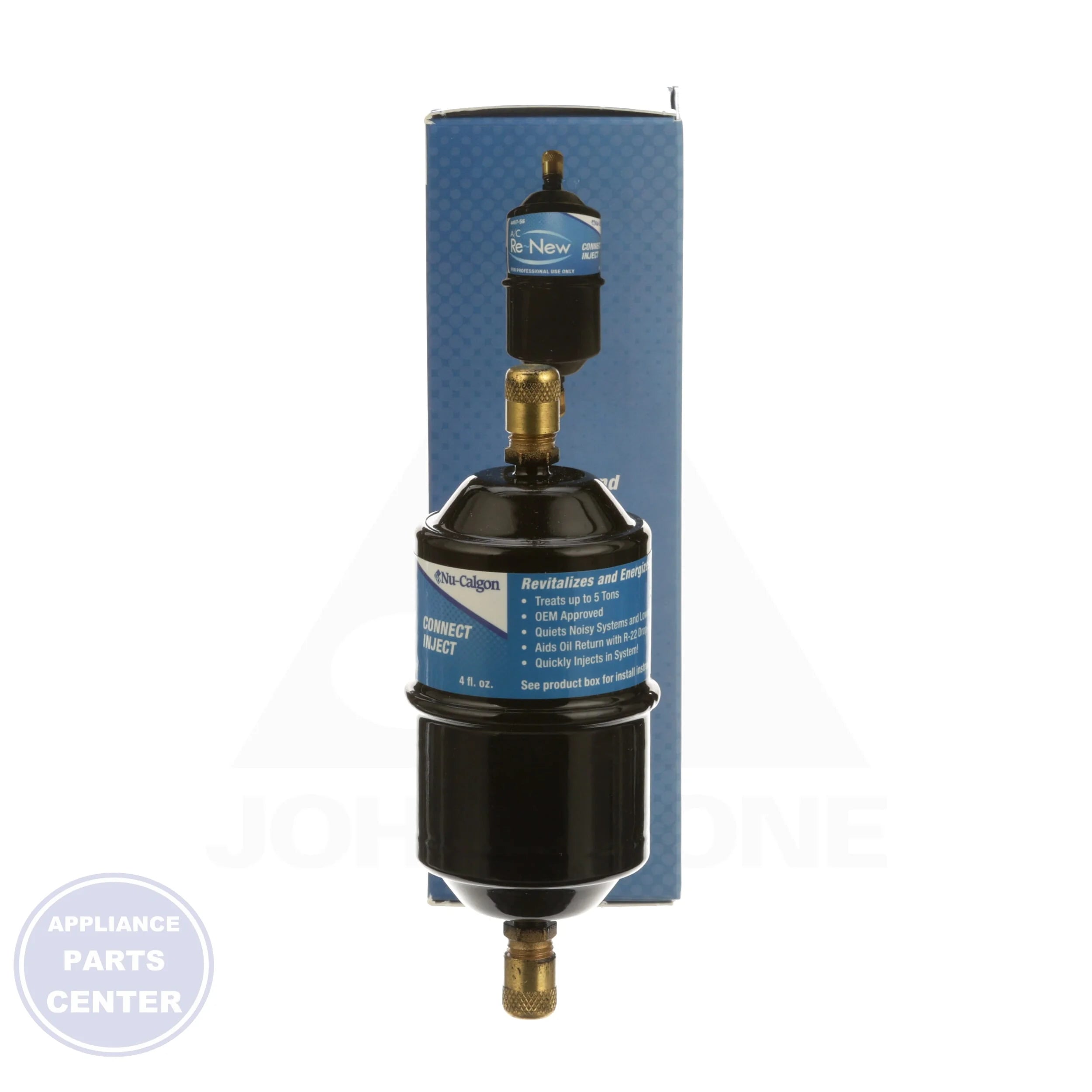 A/C Re-New Connect Inject 4057-56 - Detailed view of energizing air conditioning details