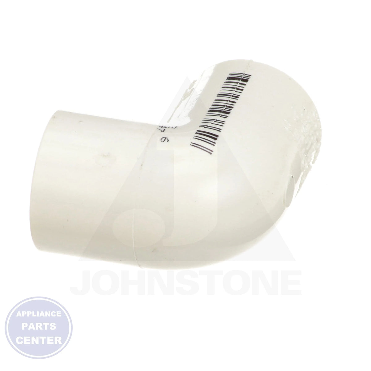 PVC SLIPxSLIP 90 Elbow 406-005 - Side view with 1/2 inch measurements
