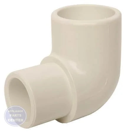 [Brand] 3/4 x 3/4 PVC SLIPxSP 90 Elbow 409-007 - Main view showing secure joint for [specific models]