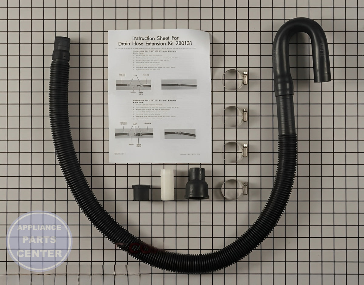 WHIRLPOOL DRAIN HOSE EXTENSION KIT 40922 - Main view showing flexible hose for WPL Washing Machine