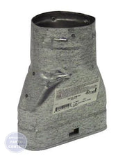 [Brand] 4" B-Vent Oval To Round Adapter 40E - Main view showing seamless conversion for various appliance models