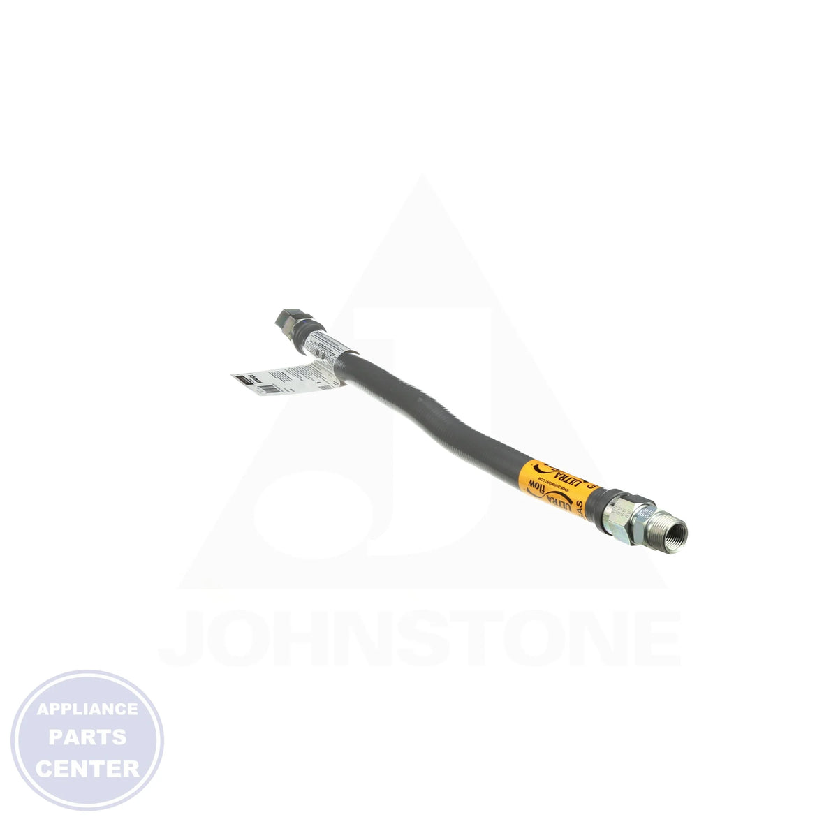 24" Hi-BTU Gas Connector 41-4142-24 - Detailed view of 1" outer diameter gas connector