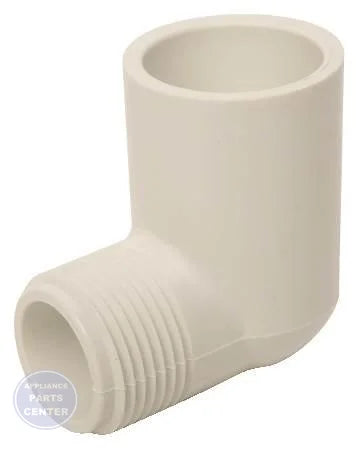 PVC 90 Street Elbow 410-007 - Main view showing secure connection for irrigation systems