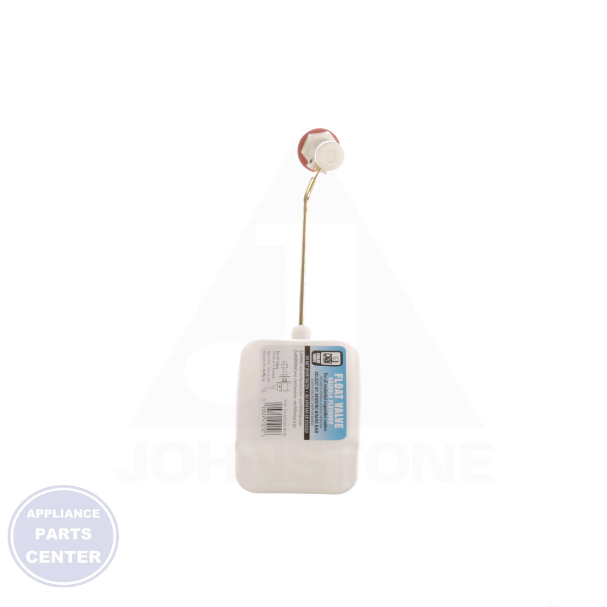 FLOAT VALVE 4101 - Detailed view of Polypropylene body and brass inlet