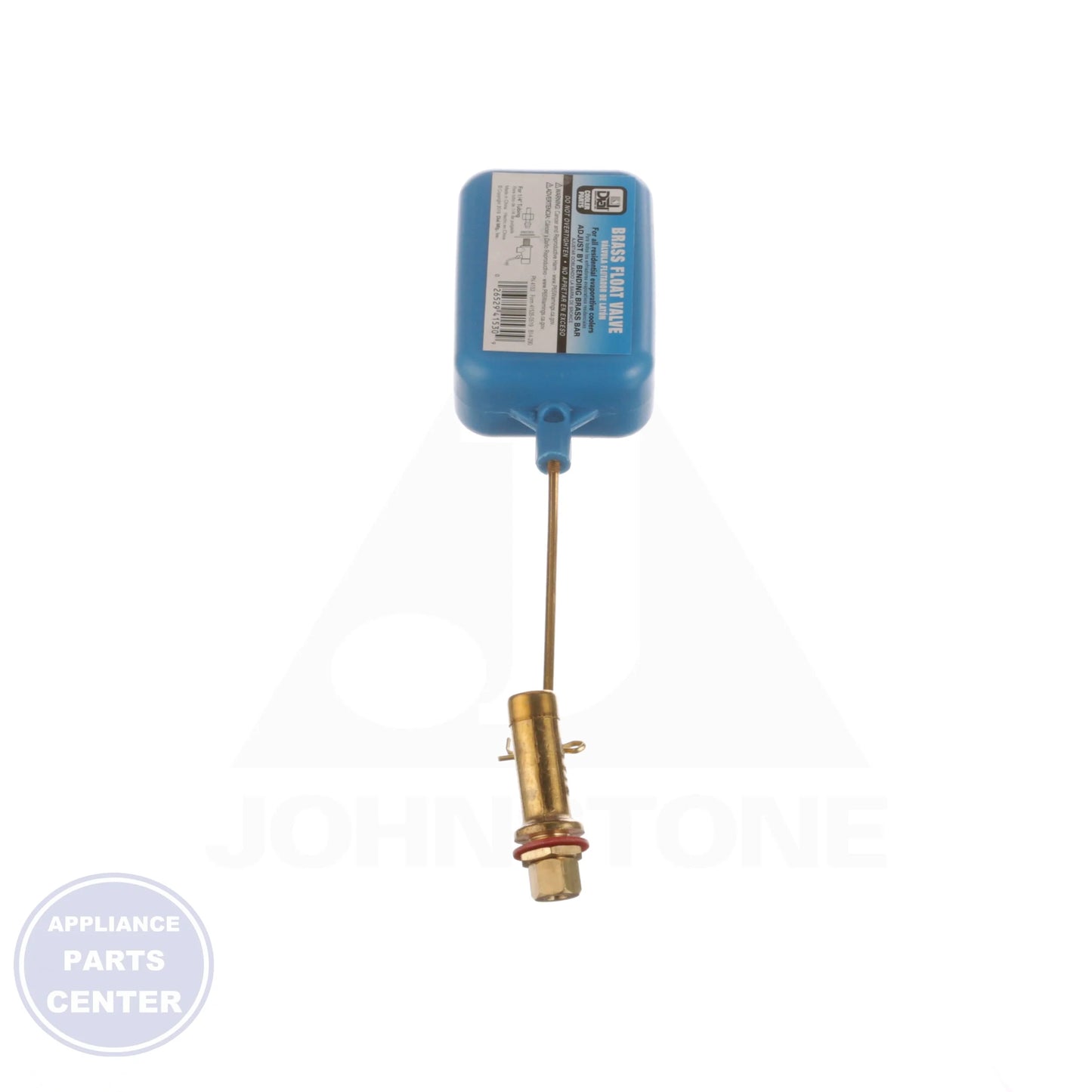 FLOAT VALVE 4154 - Detailed view of brass 1/4" technical details