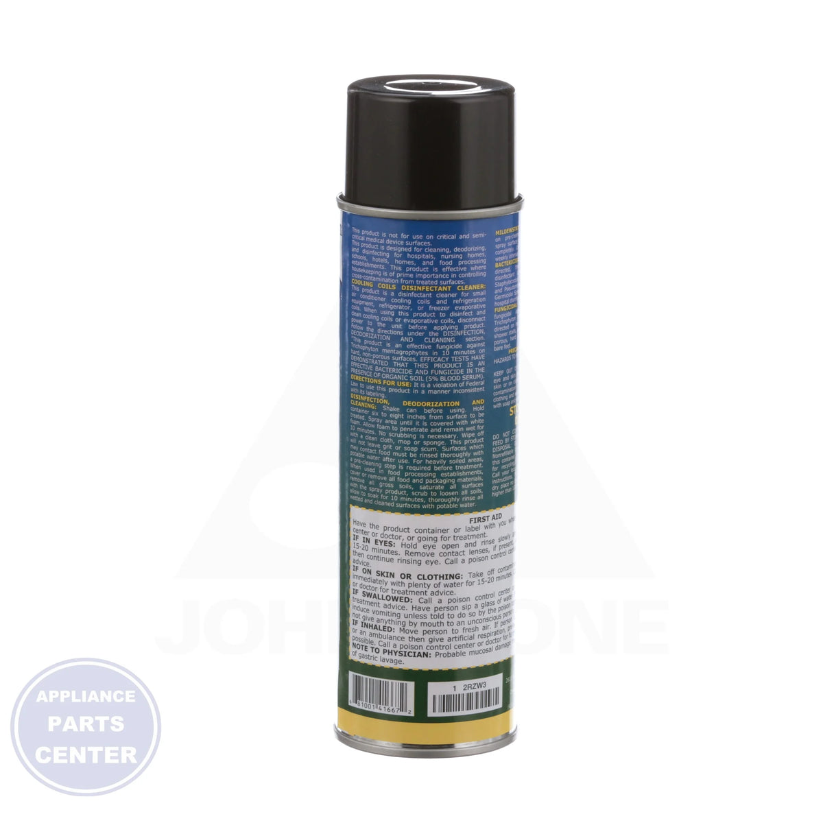 Evap-Fresh 4166-75 - Side view with 18 Oz. aerosol capacity