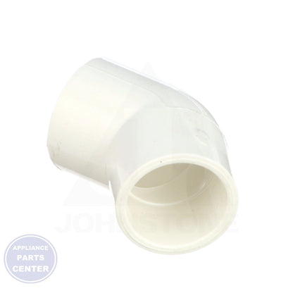 3/4 x 3/4 PVC SLIPxSLIP 45 Elbow 417-007 - Detailed view of SCH 40 PVC material
